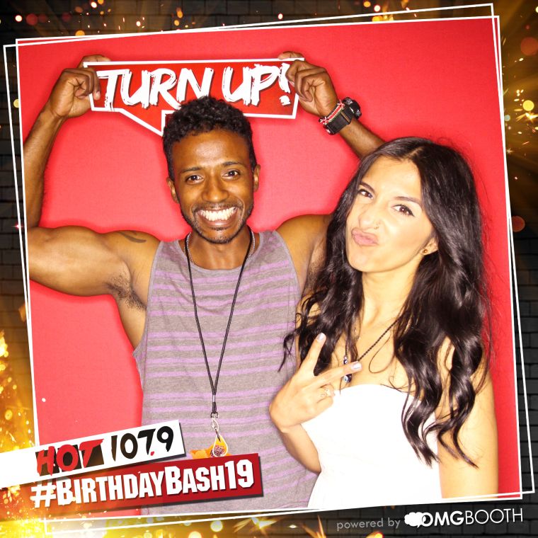 OMG Booth Backstage at #BirthdayBash19