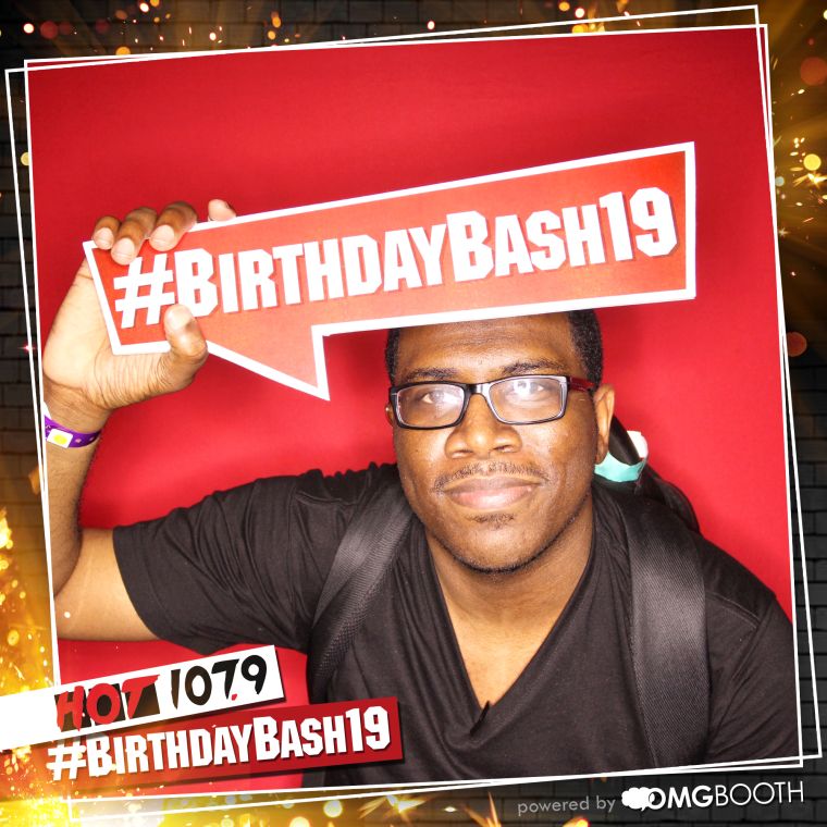 OMG Booth Backstage at #BirthdayBash19
