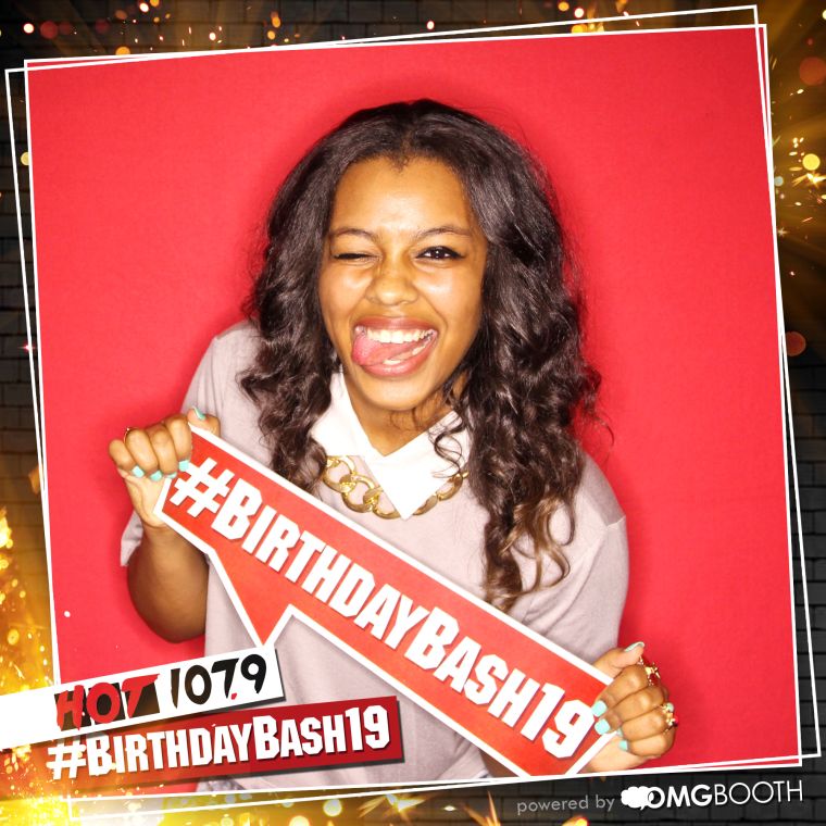 OMG Booth Backstage at #BirthdayBash19