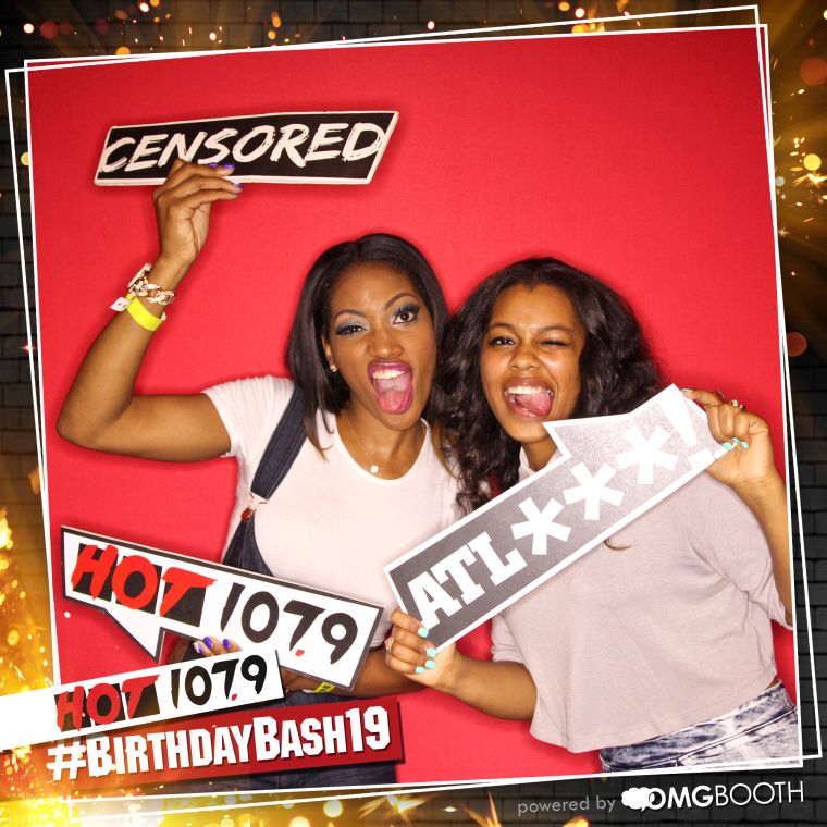 OMG Booth Backstage at #BirthdayBash19