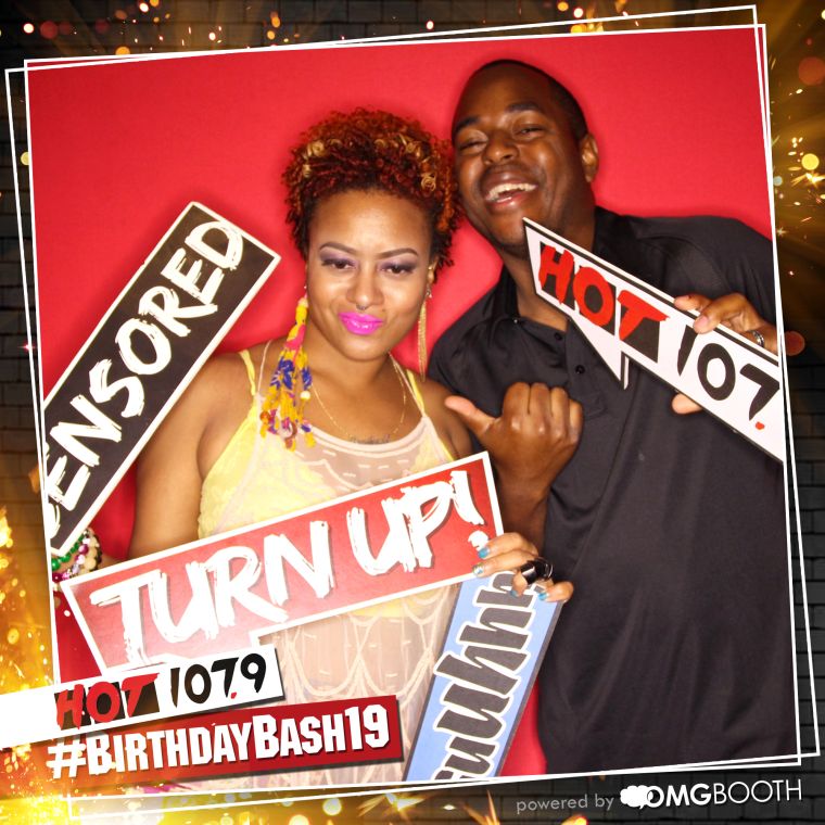 OMG Booth Backstage at #BirthdayBash19