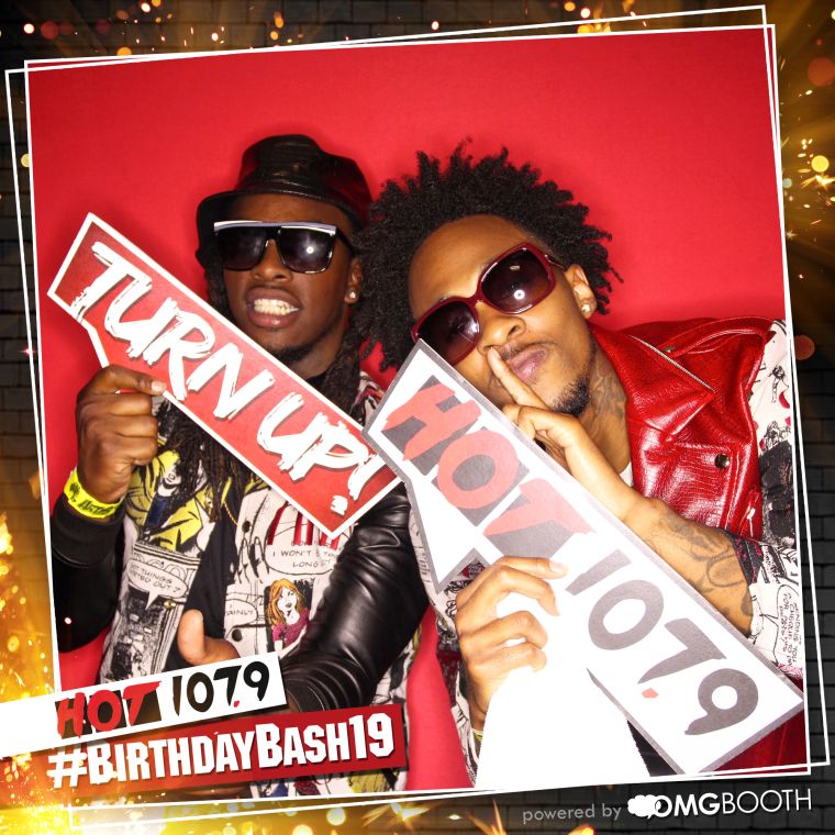 OMG Booth Backstage at #BirthdayBash19