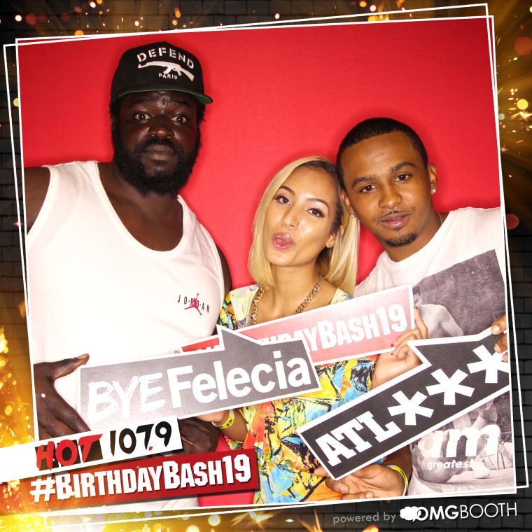 OMG Booth Backstage at #BirthdayBash19