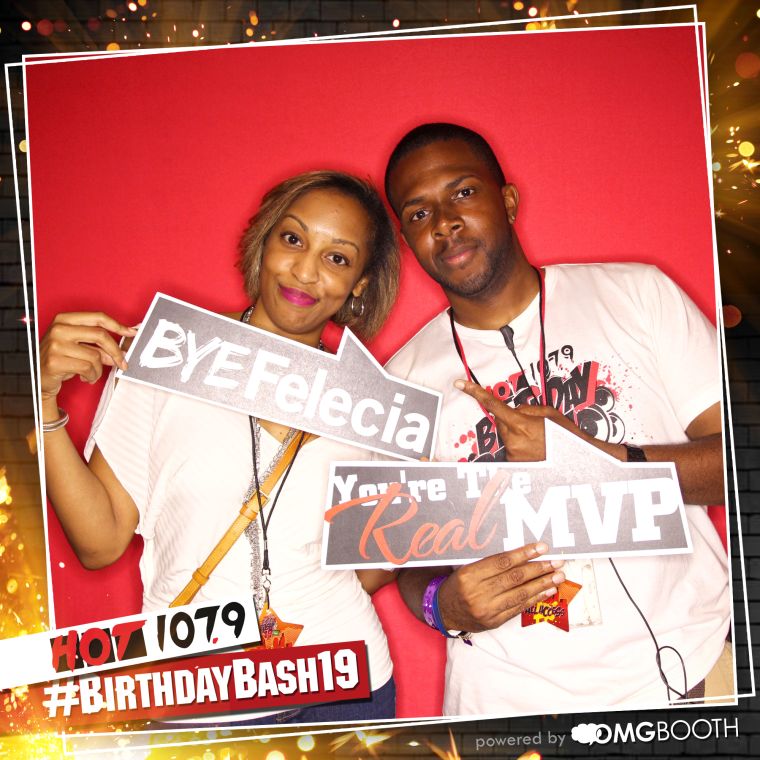 OMG Booth Backstage at #BirthdayBash19