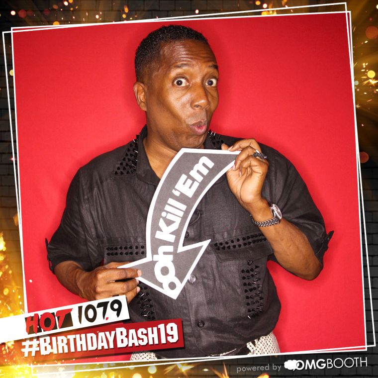 OMG Booth Backstage at #BirthdayBash19