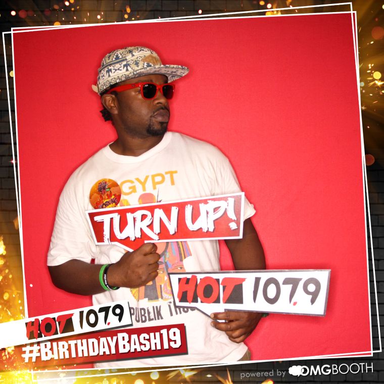 OMG Booth Backstage at #BirthdayBash19