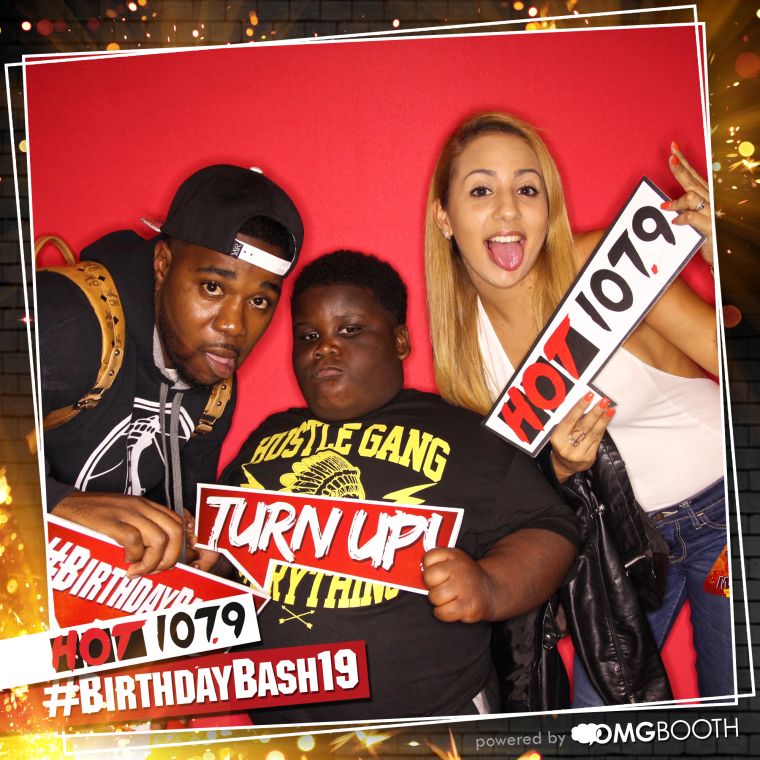 OMG Booth Backstage at #BirthdayBash19