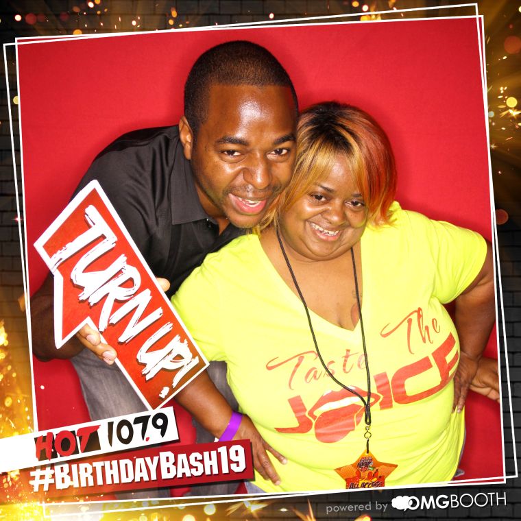 OMG Booth Backstage at #BirthdayBash19