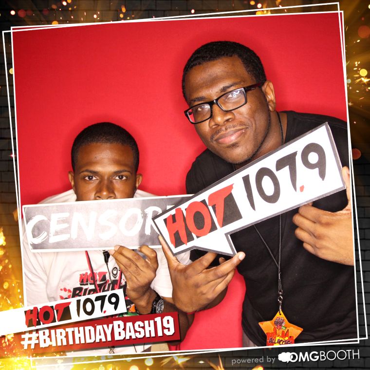 OMG Booth Backstage at #BirthdayBash19