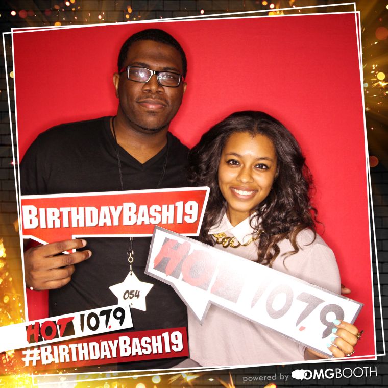 OMG Booth Backstage at #BirthdayBash19