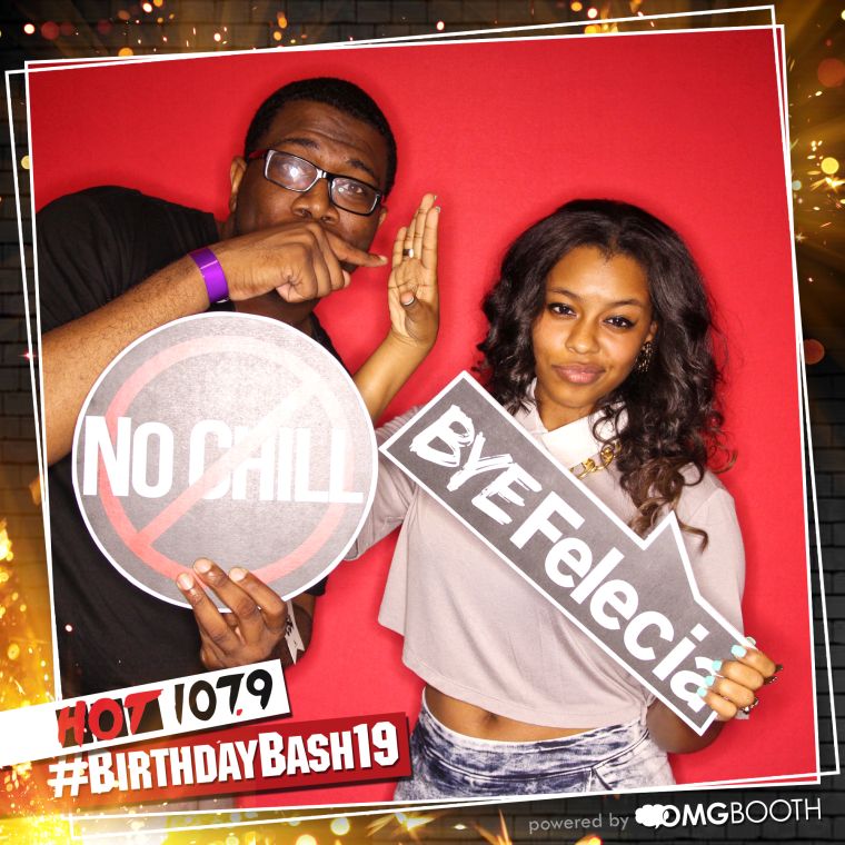 OMG Booth Backstage at #BirthdayBash19