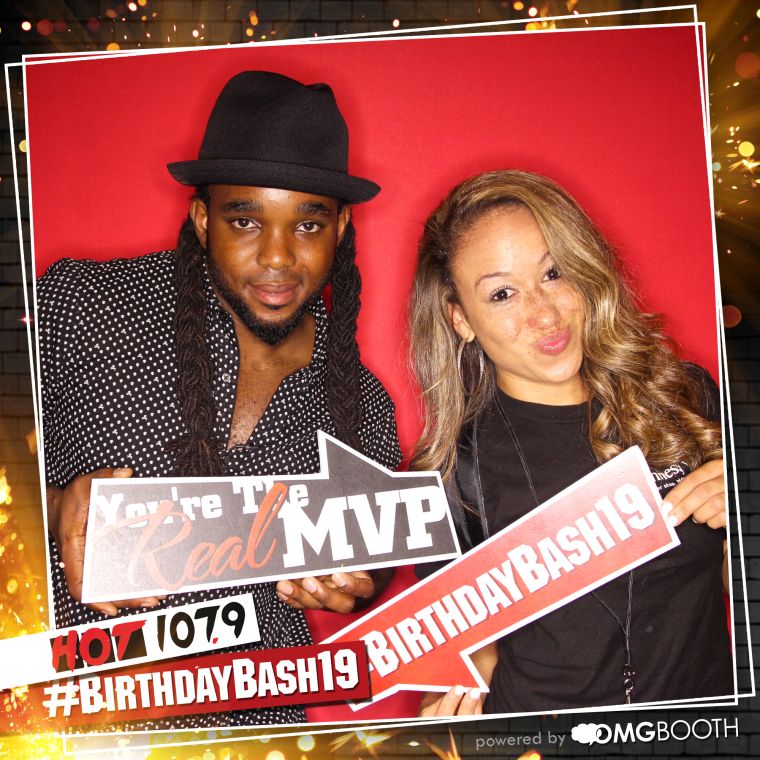 OMG Booth Backstage at #BirthdayBash19