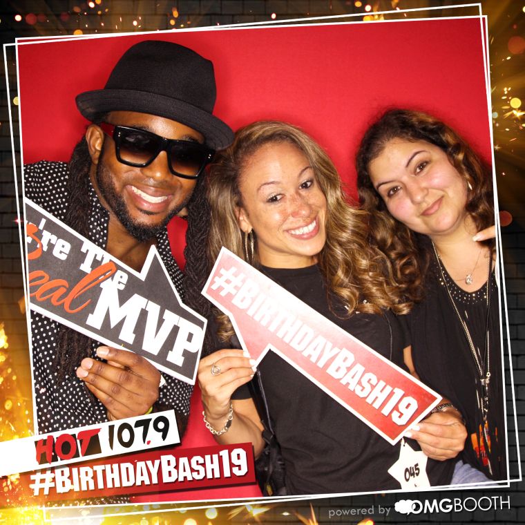 OMG Booth Backstage at #BirthdayBash19