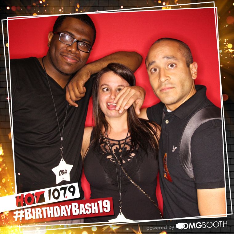 OMG Booth Backstage at #BirthdayBash19