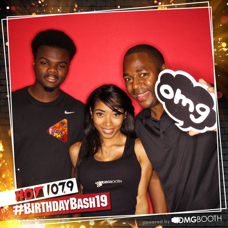 OMG Booth Backstage at #BirthdayBash19