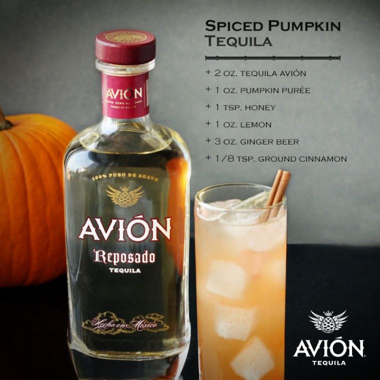 Spiced Pumpkin Tequila