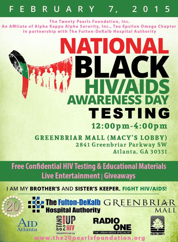 National HIV-AIDS Day Greenbriar Mall event