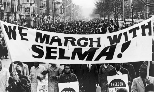 Selma marches in Harlem