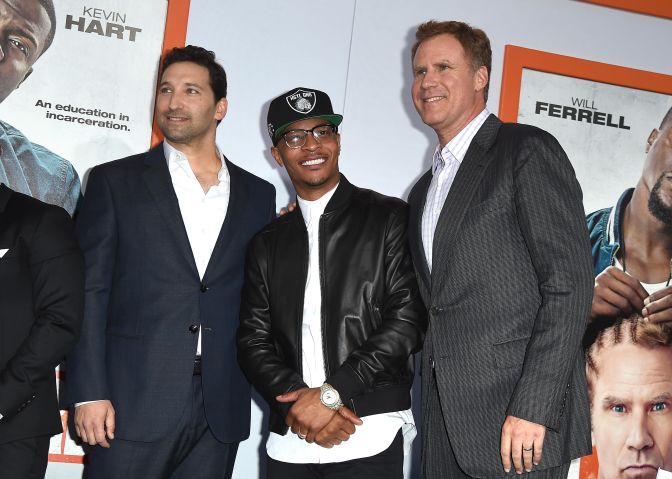 Get Hard movie premiere