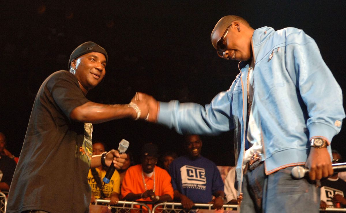 Young Jeezy and Jay Z at Birthday Bash 11
