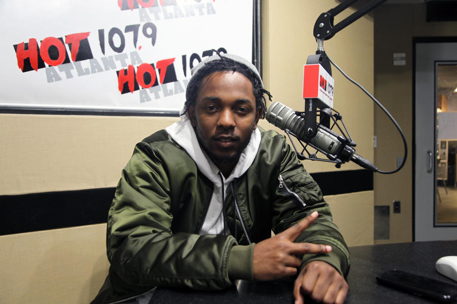 Kendrick Lamar at Hot 107.9 Atlanta