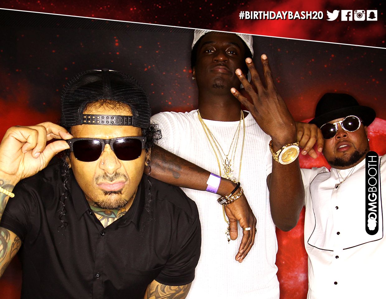 OMG Booth #BirthdayBash20