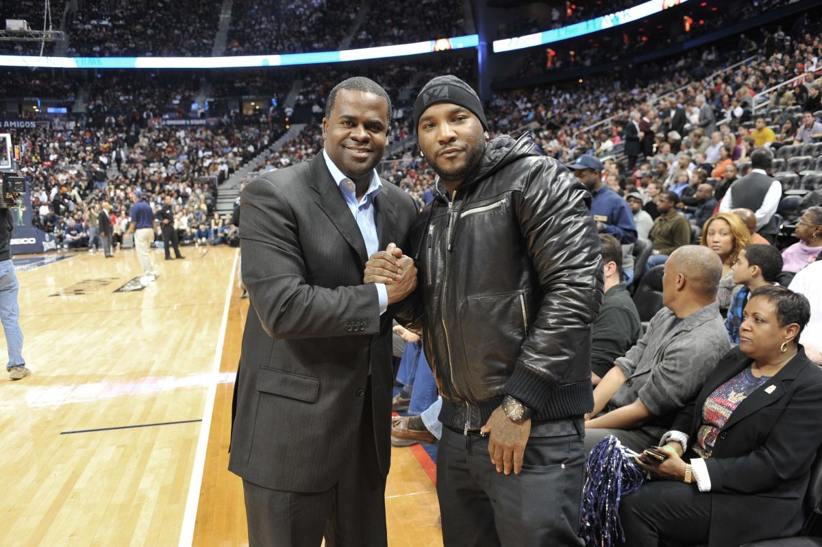Celebrities Attend Cleveland Cavaliers Vs. Atlanta Hawks