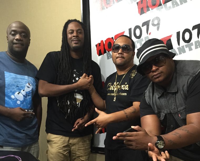 B High with Mr Hanky, Colonel Loud and Rico Barrino