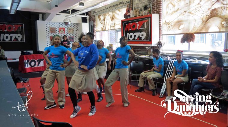 Mz Shyneka & Saving Our Cinderellas Class with Actress Iman Benson 4
