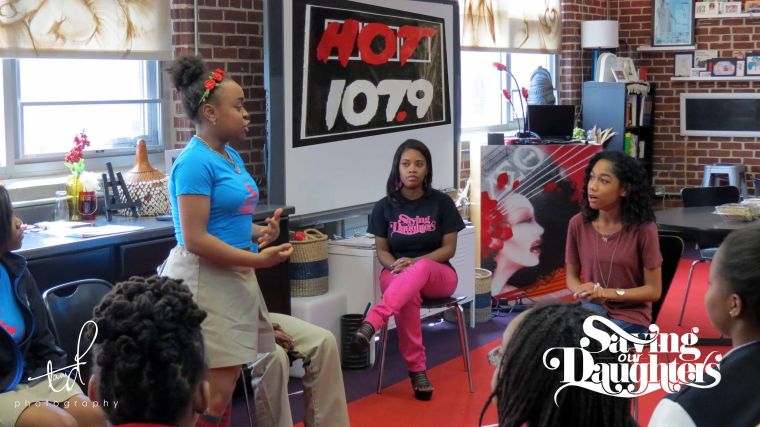 Mz Shyneka & Saving Our Cinderellas Class with Actress Iman Benson 3