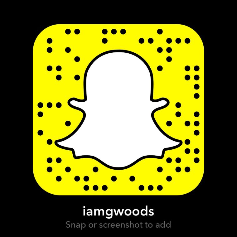 Follow @IAmGWoods On Snapchat