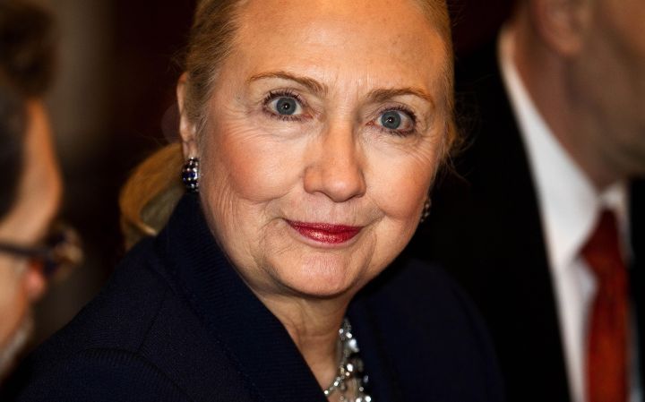 Hillary Clinton Visits Prague
