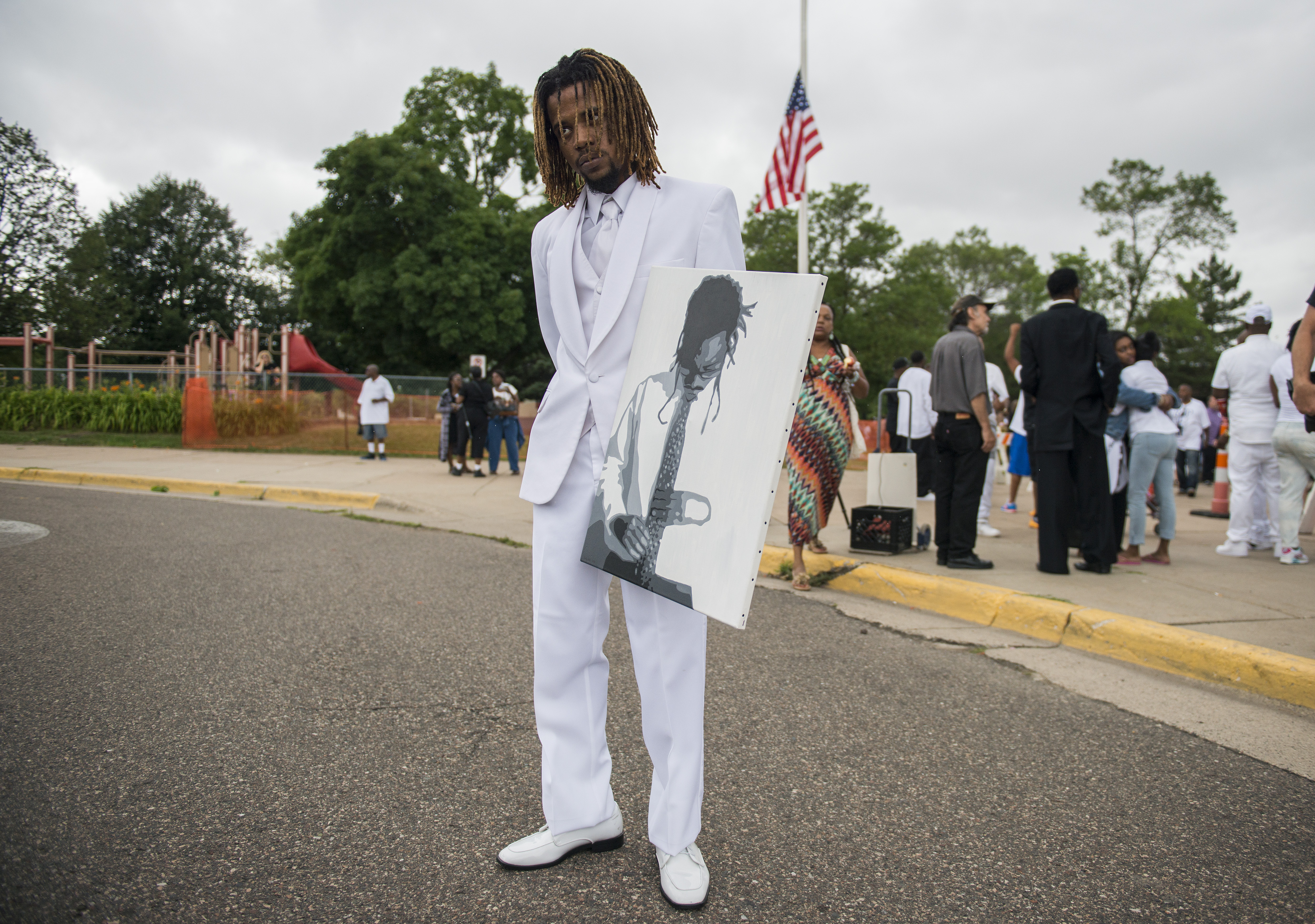Philando Castile's Funeral 16