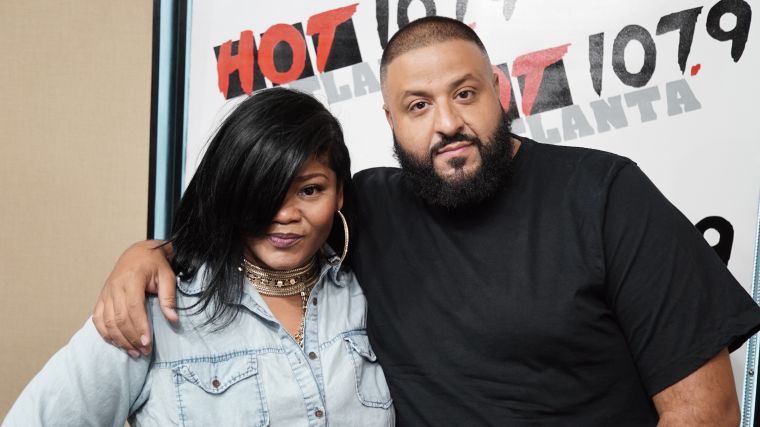 Mz Shyneka with DJ Khaled
