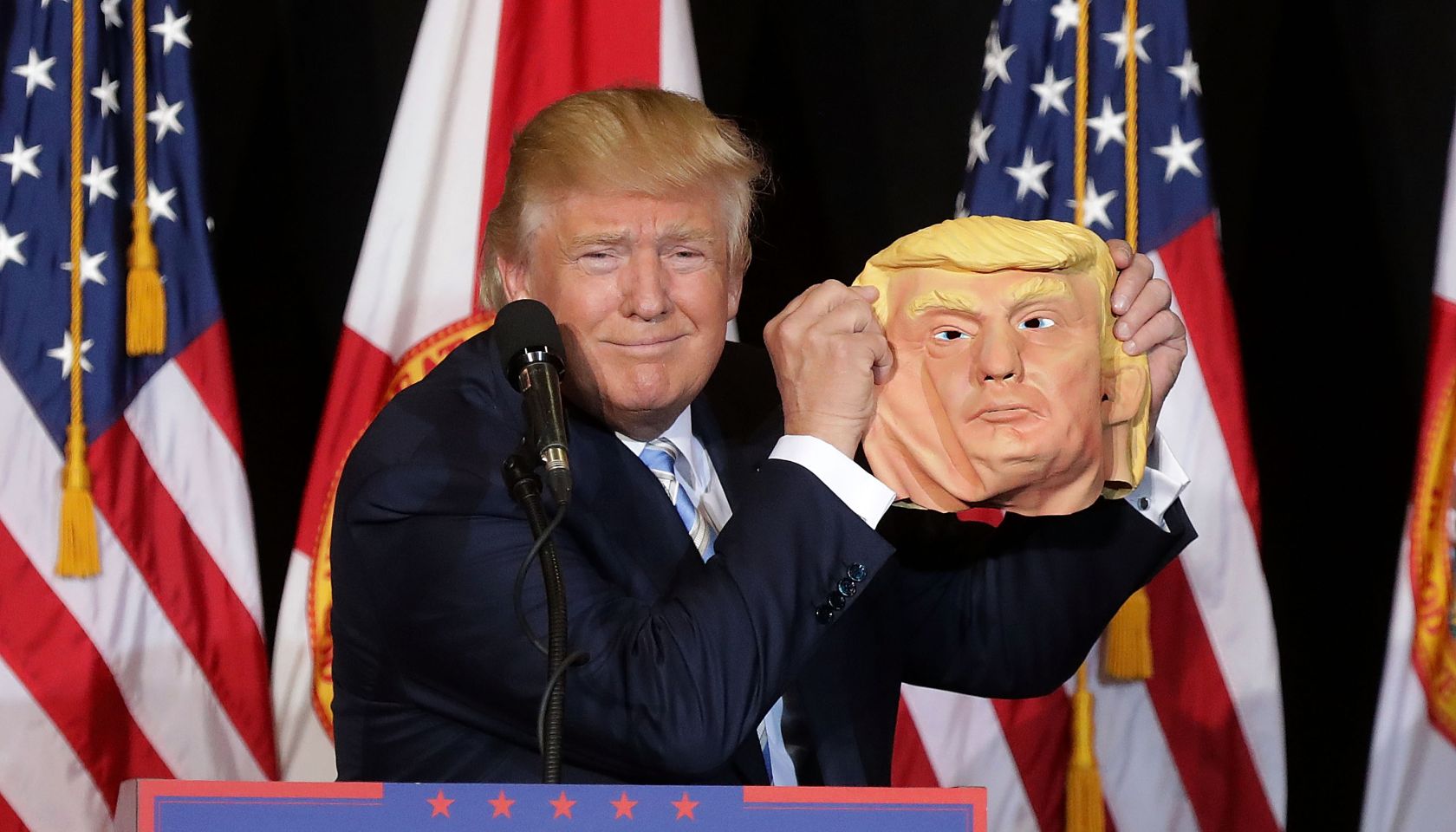 Donald Trump Campaigns In Florida One Day Before Presidential Election