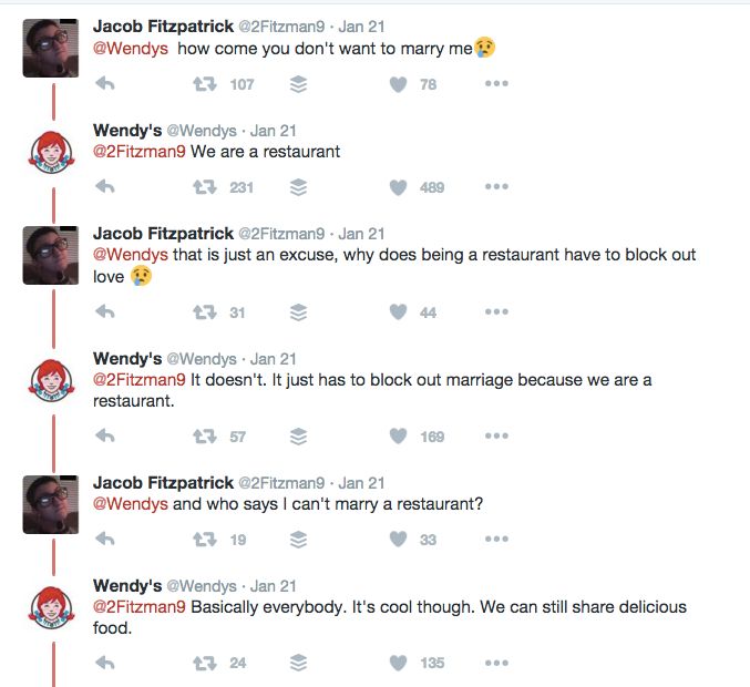 wendys roasting haters