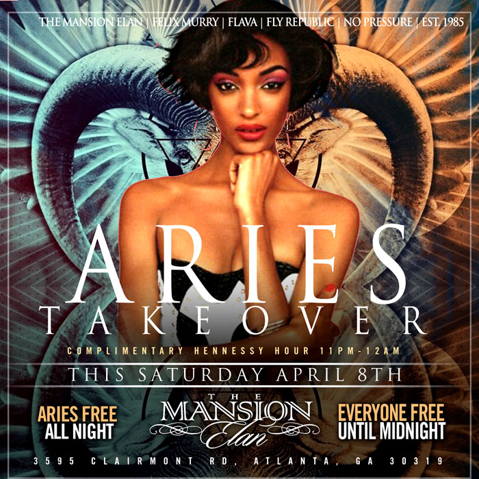Aries Takeover Only At The Mansion Elan - Client Provided The Mansion Elan