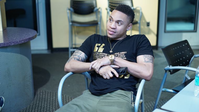 Rotimi On The Durtty Boyz Show