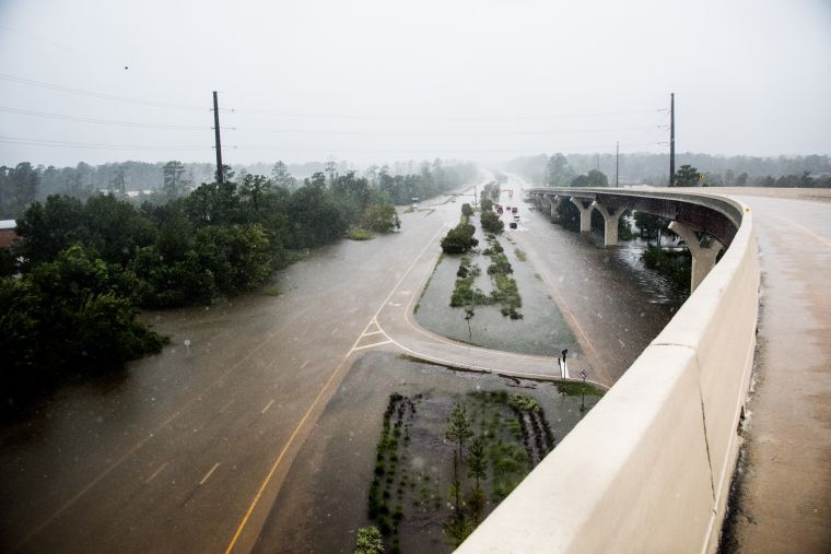 Hurricane Harvey hits Texas
