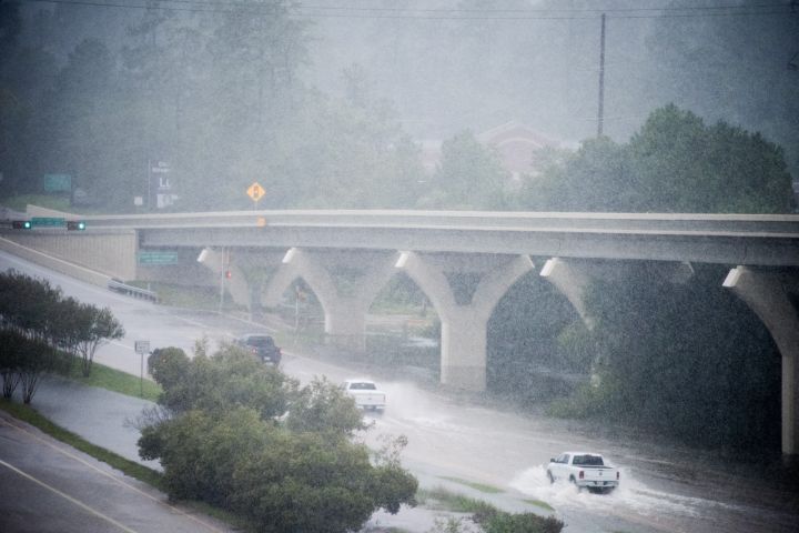 Hurricane Harvey hits Texas