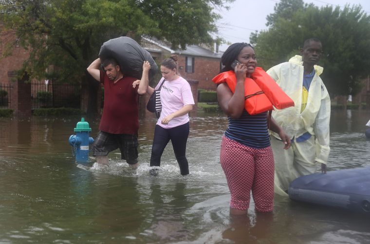 Hurricane Harvey Slams Into Texas Gulf Coast