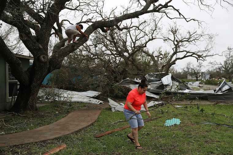 Hurricane Harvey Slams Into Texas Gulf Coast