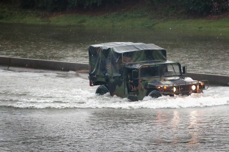 Hurricane Harvey Slams Into Texas Gulf Coast