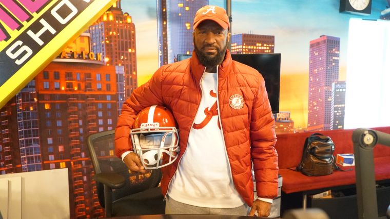 Rickey Smiley Rocking Alabama Crimson Tide Gear