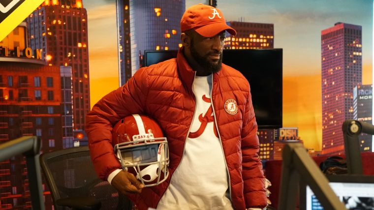 Rickey Smiley Rocking Alabama Crimson Tide Gear