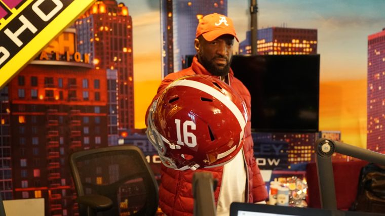 Rickey Smiley Rocking Alabama Crimson Tide Gear