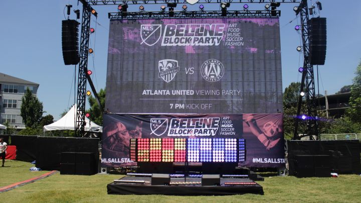 MLS Block Party Celebrity Soccer Game