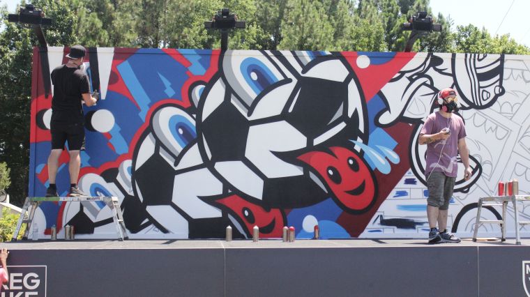 MLS Block Party Celebrity Soccer Game