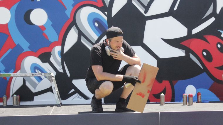 MLS Block Party Celebrity Soccer Game