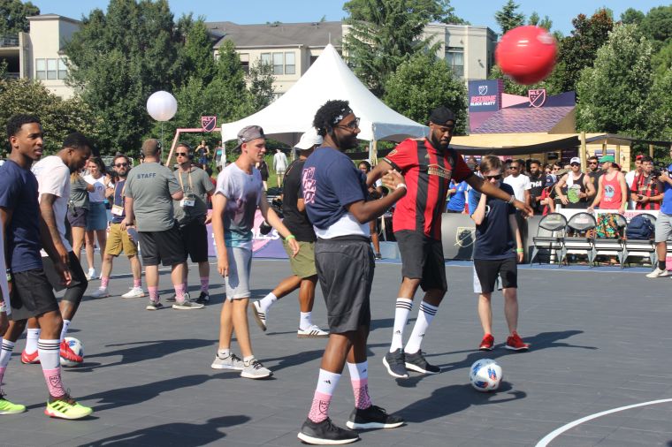 MLS Block Party Celebrity Soccer Game